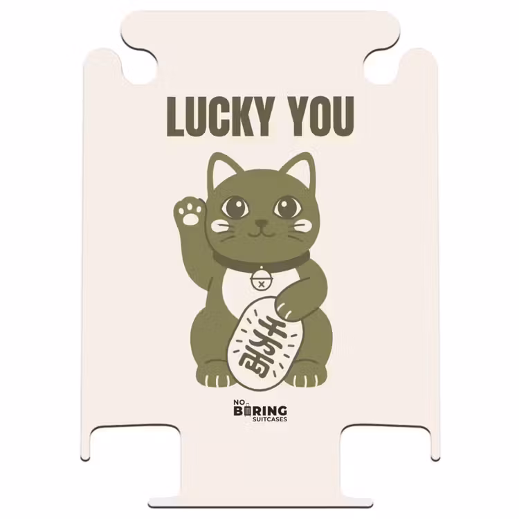 CaseSwap™ - Katze – Glück – Tiere – Modern – Grün — 1