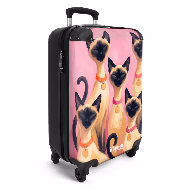 CaseSwap - Katze – Gruppe – Tiere – Modern – Rosa — 2