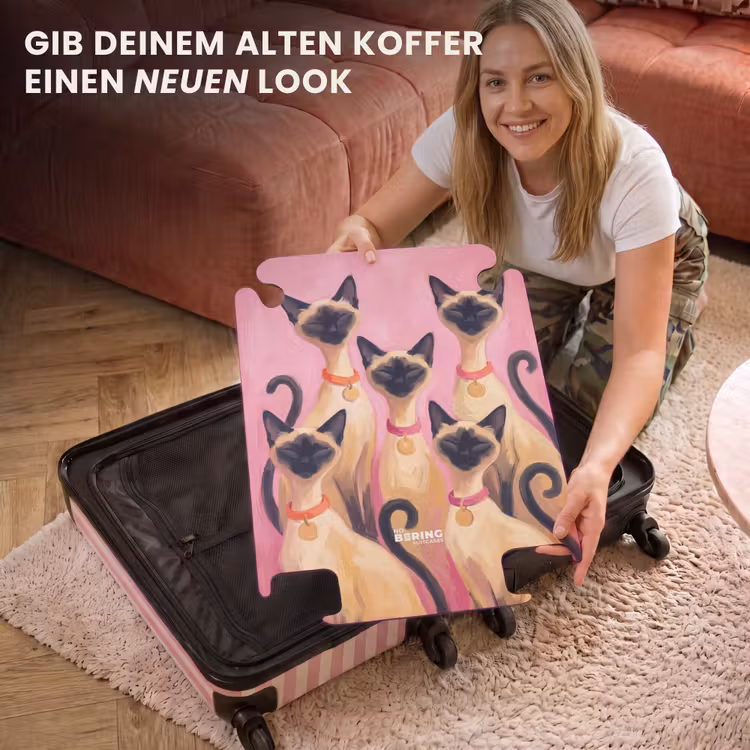CaseSwap - Katze – Gruppe – Tiere – Modern – Rosa — 3