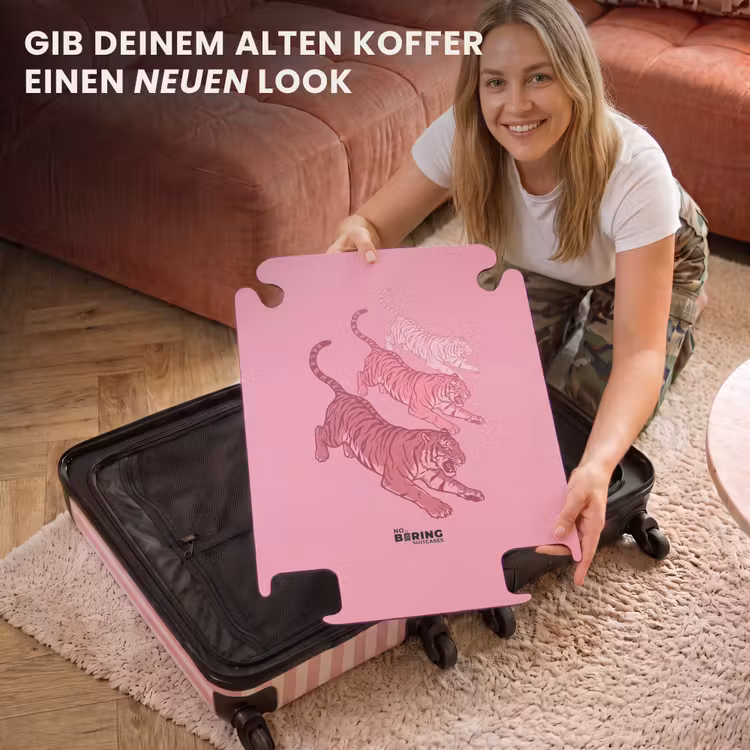 CaseSwap™ - Katze – Springend – Tiere – Rosa – Modern — 3