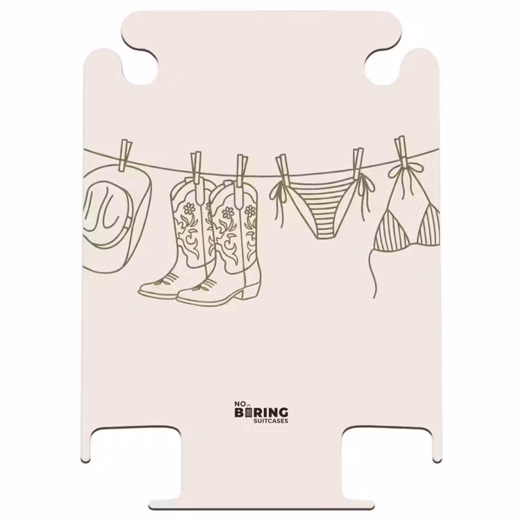 CaseSwap™ - Kleidung – Wäscheleine – Sommer – Strichzeichnung – Grün — 1