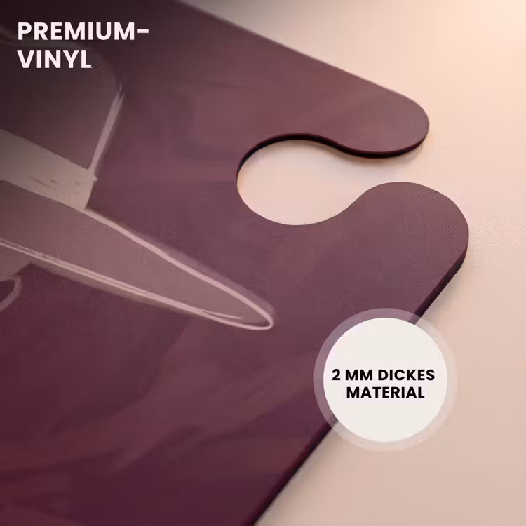 CaseSwap™ - Mensch – Hut – Cocktail – Abstrakt – Braun — 6