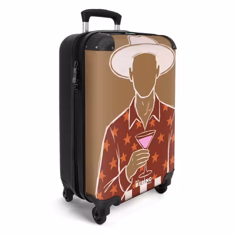CaseSwap™ - Menschen – Hut – Cocktail – Abstrakt – Modern — 2