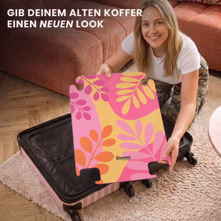 CaseSwap - Natur – Blätter – Abstrakt – Rosa – Gelb — 3