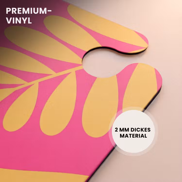 CaseSwap - Natur – Blätter – Abstrakt – Rosa – Gelb — 6