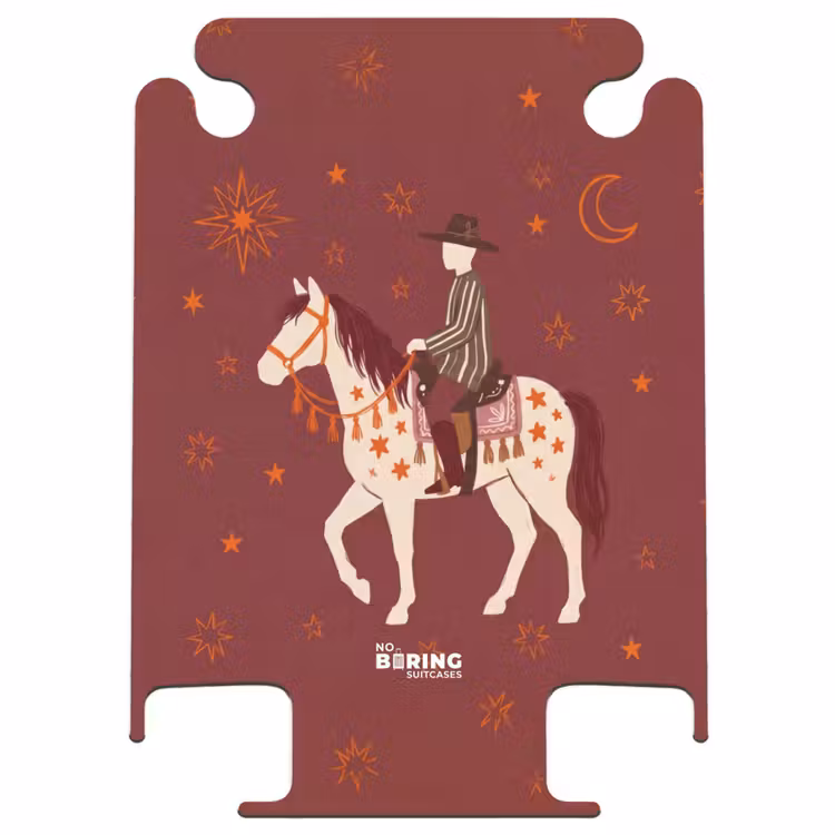CaseSwap™ - Pferd – Reiter – Sterne – Nacht – Illustration — 1