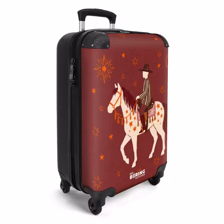 CaseSwap™ - Pferd – Reiter – Sterne – Nacht – Illustration — 2