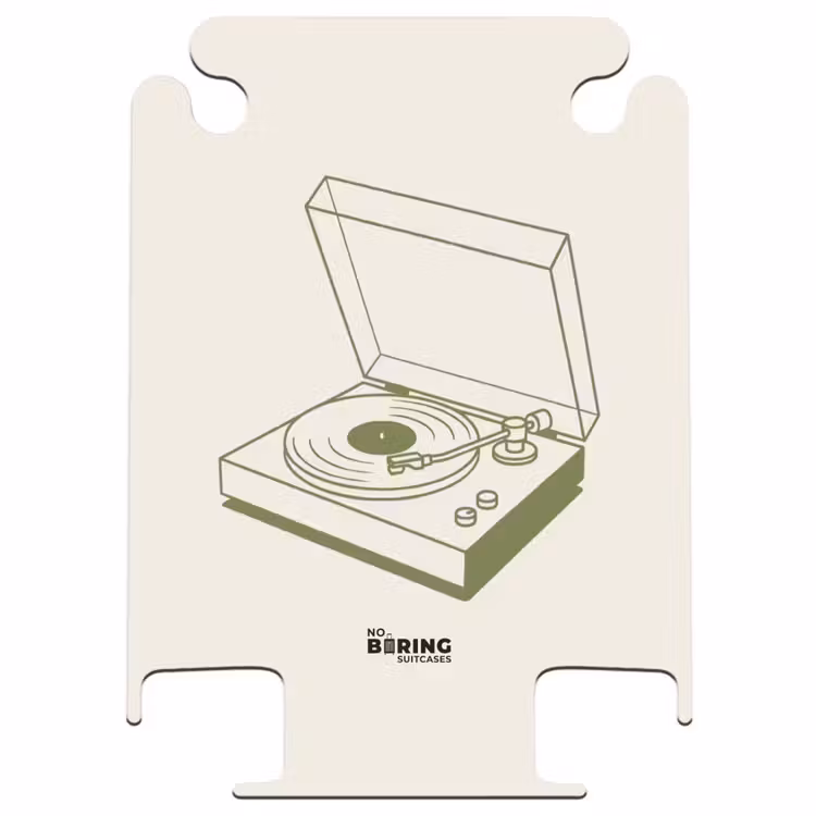 CaseSwap™ - Plattenspieler – Vinyl – Musik – Minimalistisch – Grün — 1