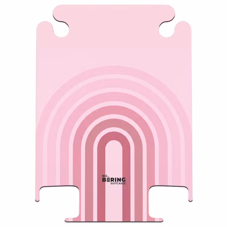 CaseSwap™ - Regenbogen – Rosa – Abstrakt – Modern – Minimalistisch — 1