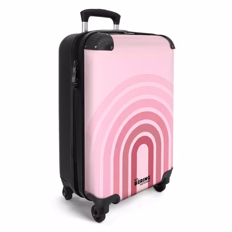CaseSwap™ - Regenbogen – Rosa – Abstrakt – Modern – Minimalistisch — 2