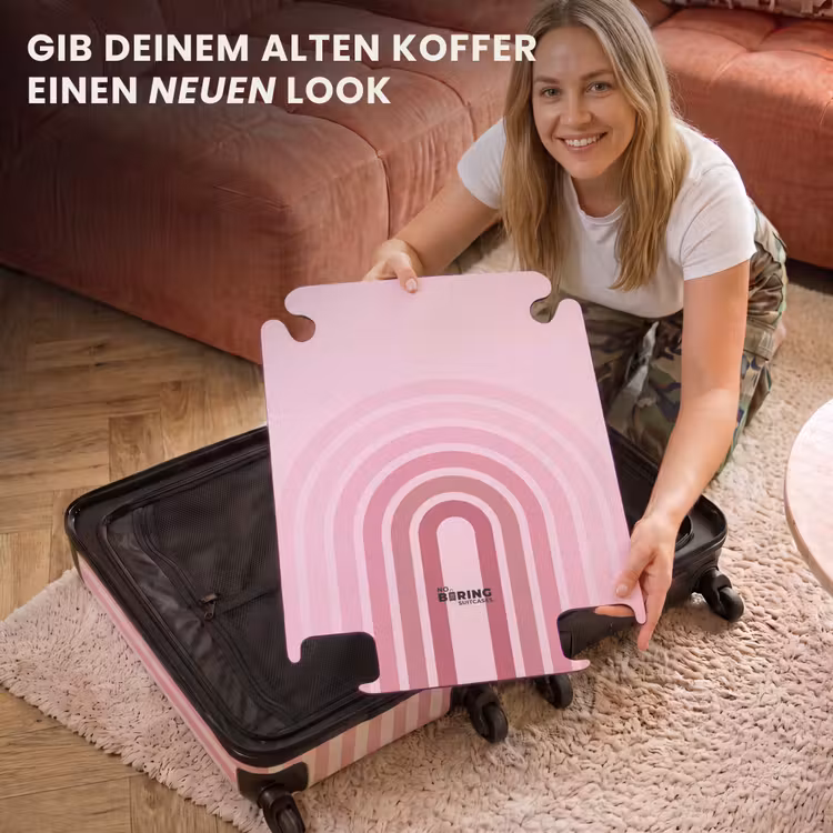 CaseSwap™ - Regenbogen – Rosa – Abstrakt – Modern – Minimalistisch — 3