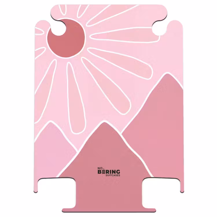 CaseSwap™ - Sonne – Berge – Natur – Abstrakt – Rosa — 1