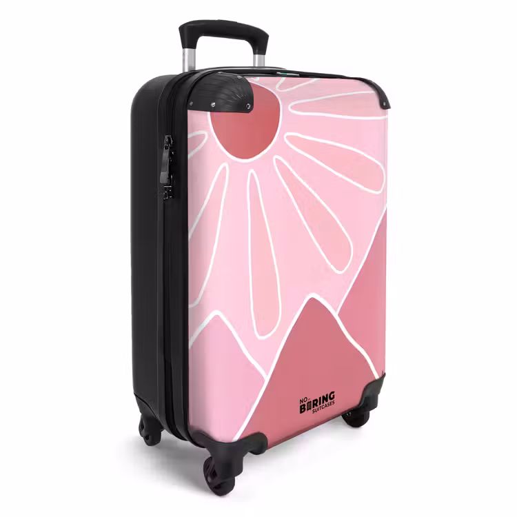 CaseSwap™ - Sonne – Berge – Natur – Abstrakt – Rosa — 2