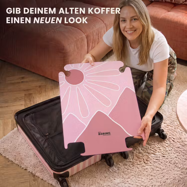 CaseSwap™ - Sonne – Berge – Natur – Abstrakt – Rosa — 3