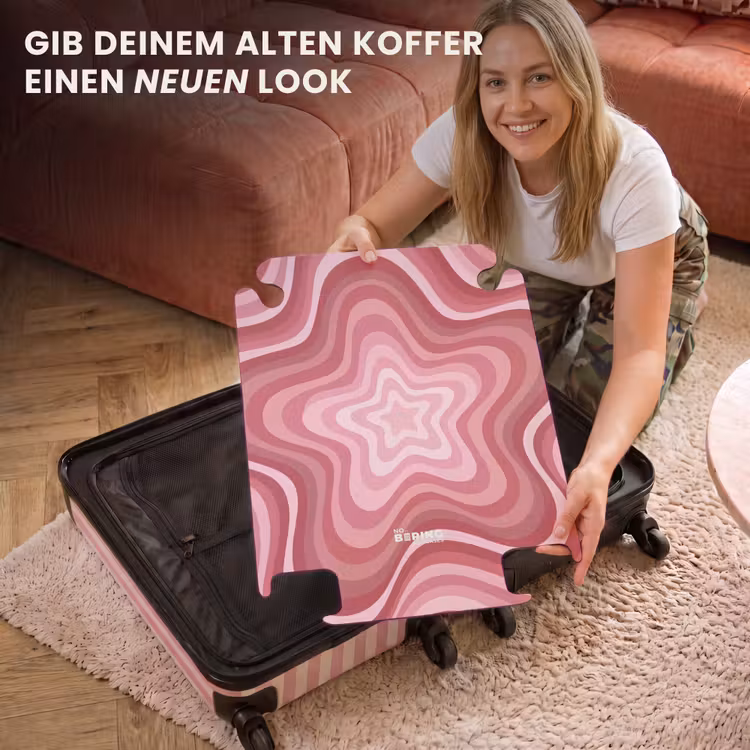CaseSwap™ - Stern – Wellenförmig – Abstrakt – Rosa — 3