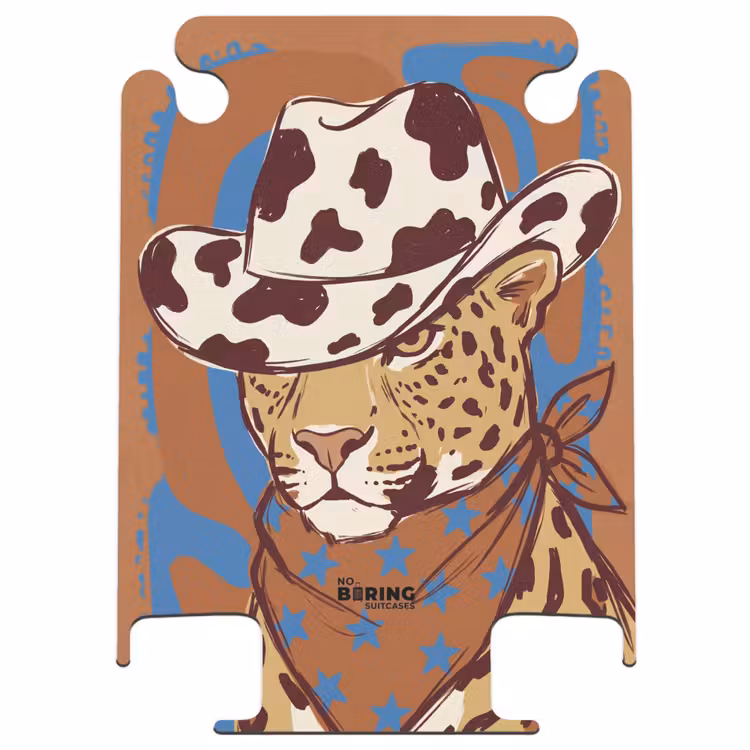 CaseSwap™ - Tiere – Cowboyhut – Modern – Illustration – Braun — 1
