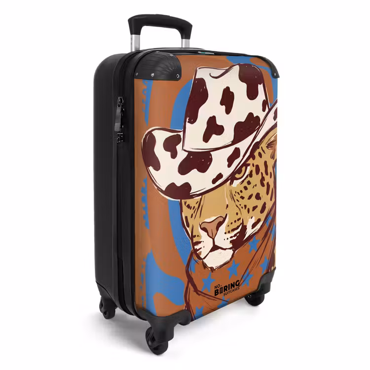 CaseSwap™ - Tiere – Cowboyhut – Modern – Illustration – Braun — 2