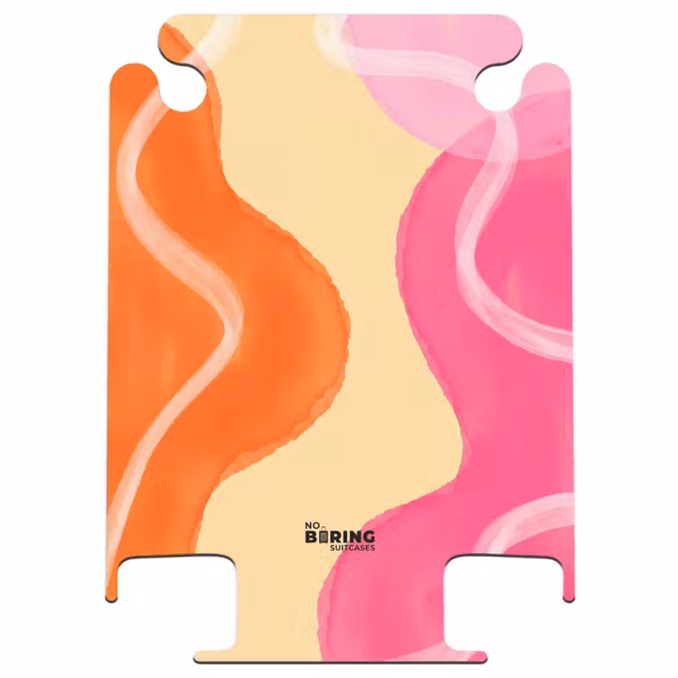 CaseSwap™ - Zusammenfassung – Aquarell – Organisch – Orange – Rosa — 1