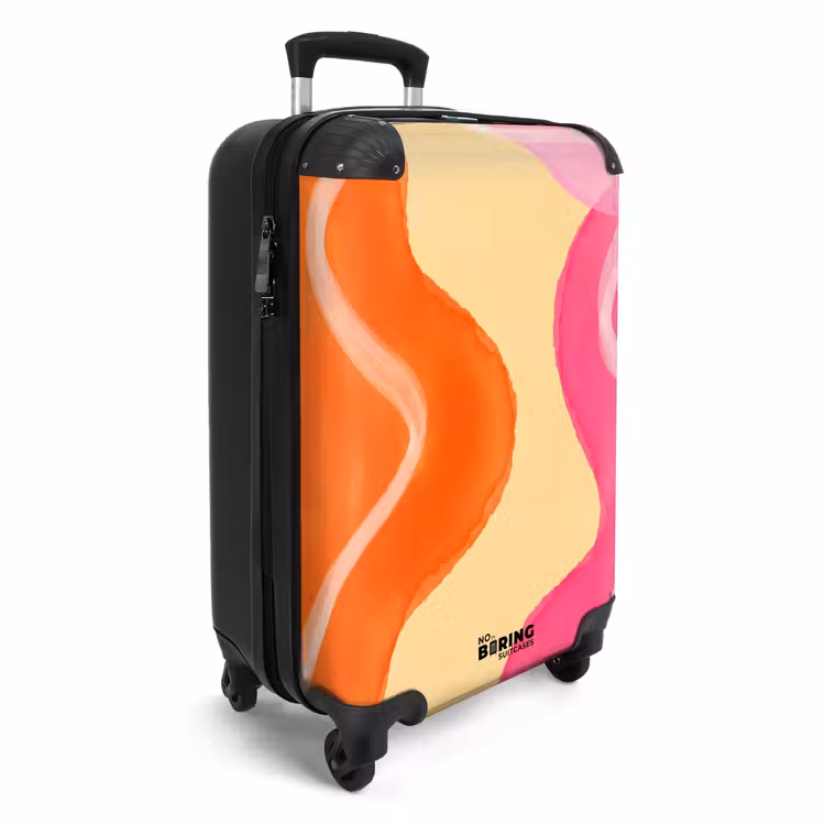 CaseSwap™ - Zusammenfassung – Aquarell – Organisch – Orange – Rosa — 2