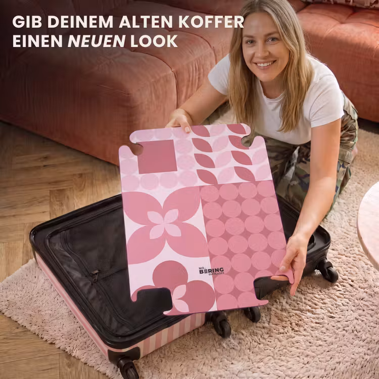 CaseSwap™ - Zusammenfassung – Geometrisch – Muster – Modern – Rosa — 3