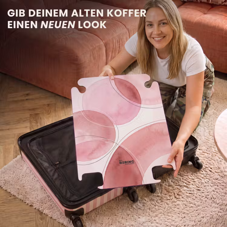 CaseSwap™ - Zusammenfassung – Kreise – Modern – Rosa – Kunst — 3