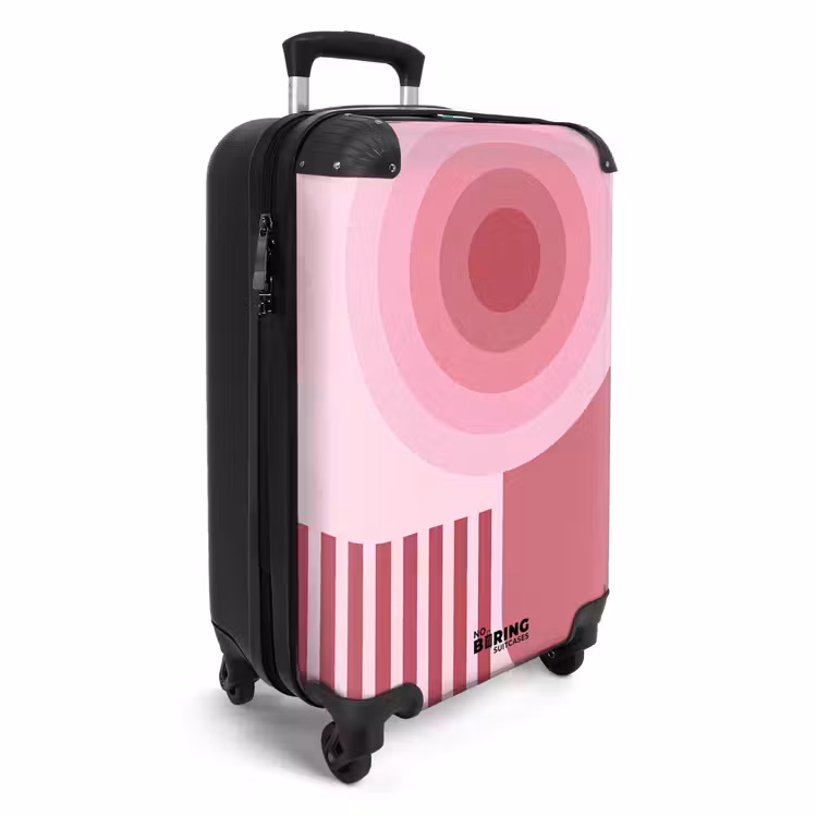 CaseSwap™ - Zusammenfassung – Kreise – Streifen – Modern – Rosa — 2