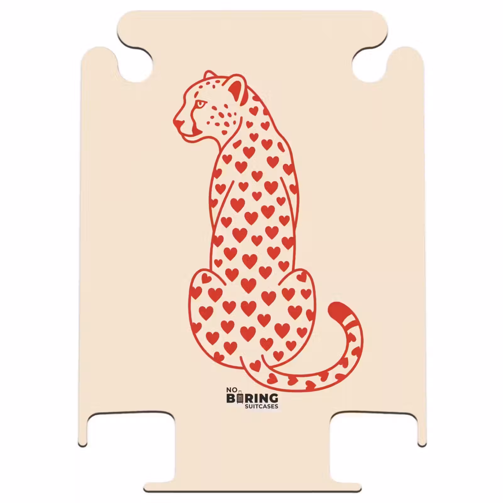 CaseSwap™ - Katze – Herzen – Tiere – Modern – Rot — 1