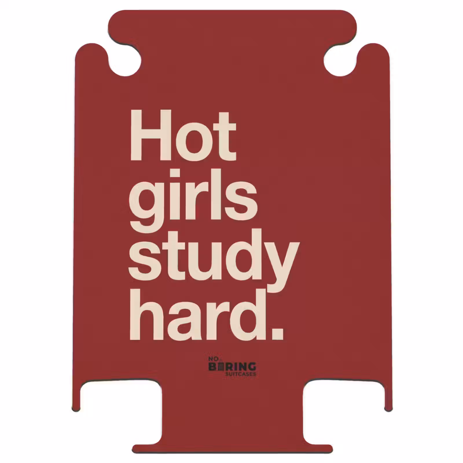 CaseSwap™ - Text – Studium – Motivation – Modern – Rot — 1