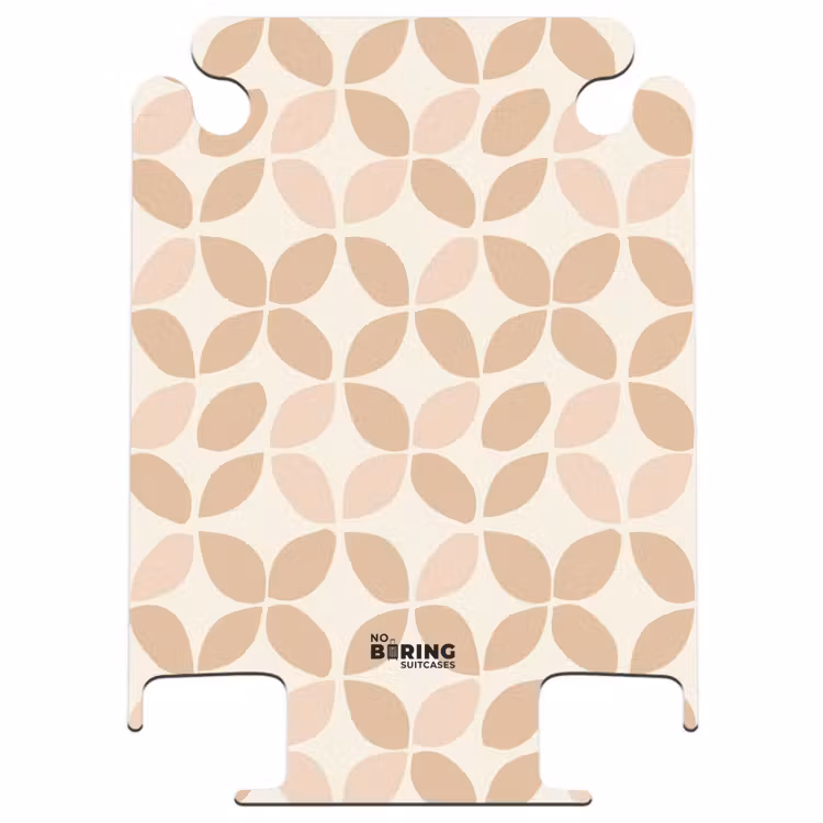 CaseSwap™ - Beige – Blätter – Minimalistisch – Muster — 1
