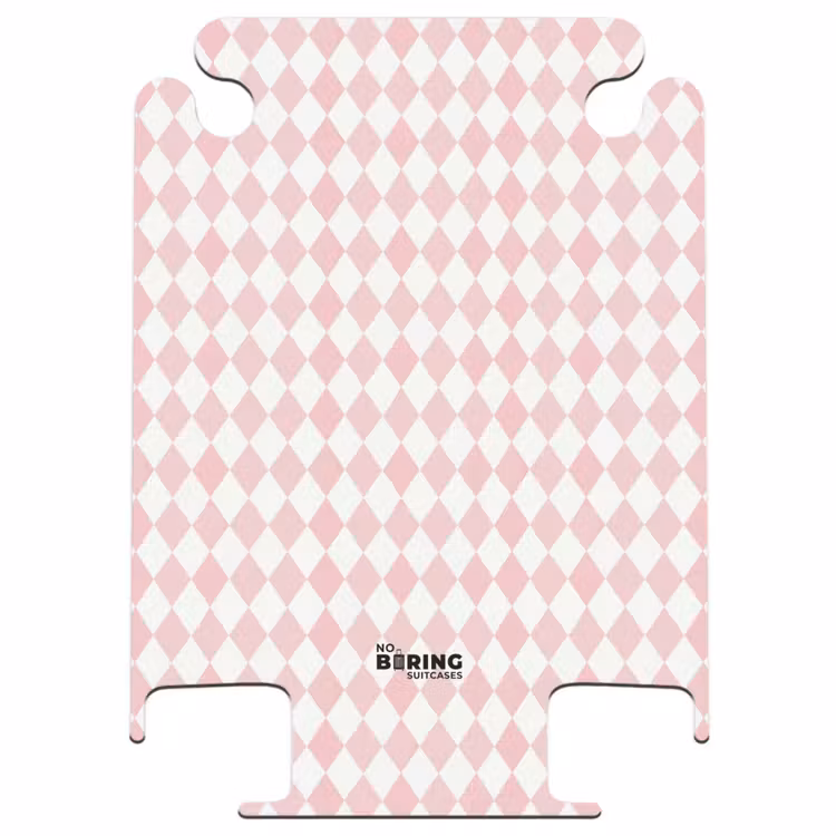 CaseSwap™ - Hellrosa – Rauten – Geometrisch – Muster — 1