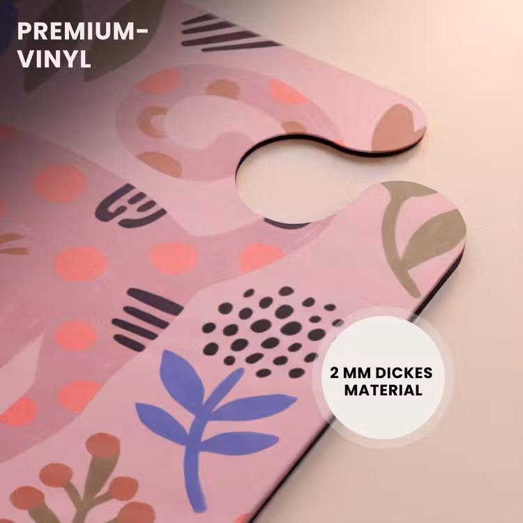 CaseSwap™ - Katze – Blumen – Tiere – Modern – Rosa — 6