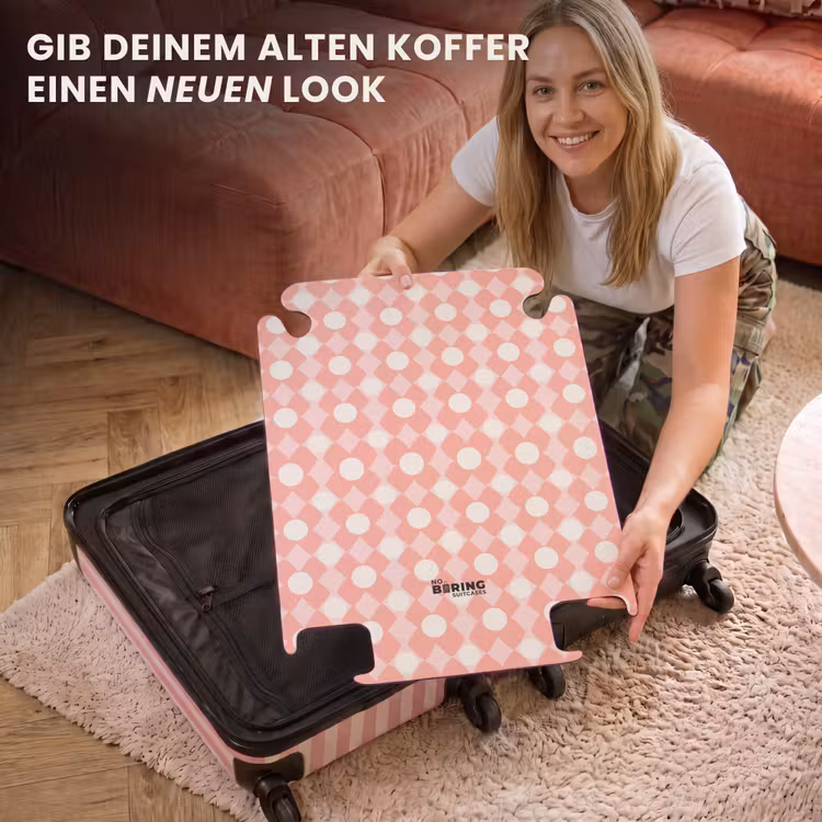 CaseSwap™ - Koralle – Retro – Geometrisch – Muster — 3