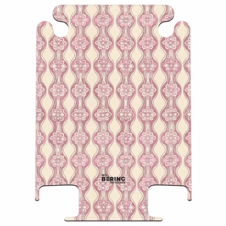 CaseSwap™ - Lila-Rosa – Blumen – Retro – Muster — 1