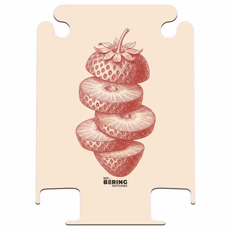 CaseSwap - Obst – Geschnitten – Illustration – Rot – Vintage — 1