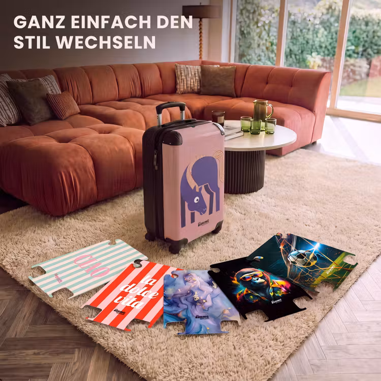 CaseSwap™ - Pferd – Abstrakt – Tiere – Modern – Blau — 5