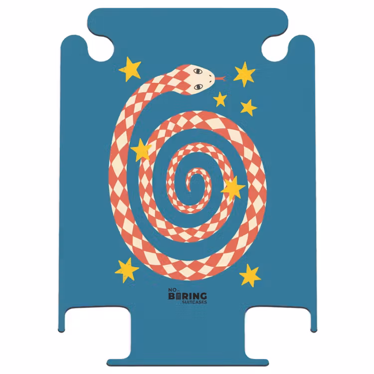 CaseSwap - Schlange – Spirale – Tiere – Illustration – Rot — 1