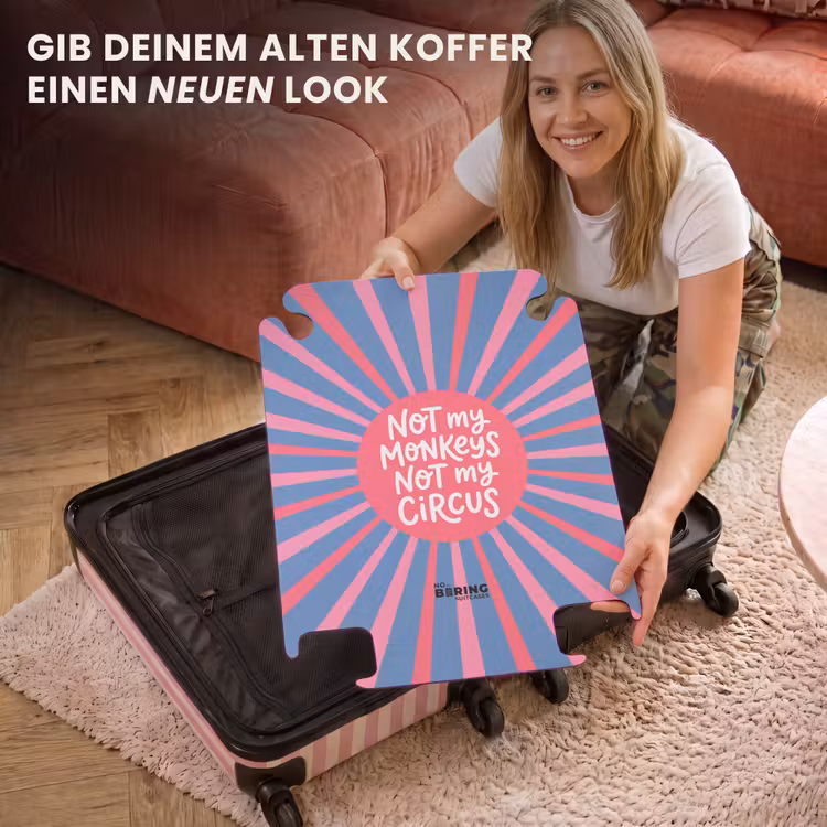 CaseSwap™ - Spruch – Grafisch – Abstrakt – Rosa – Blau — 3