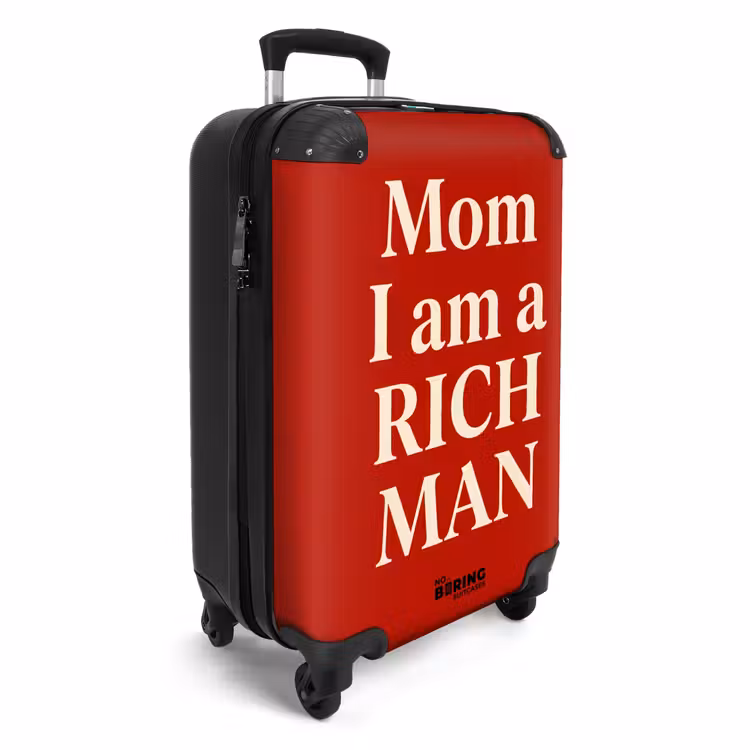 CaseSwap™ - Text – Reichtum – Motivation – Rot – Modern — 2
