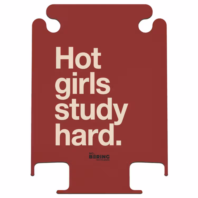 CaseSwap™ - Text – Studium – Motivation – Modern – Rot — 1