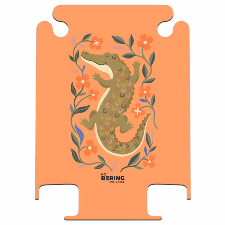 CaseSwap™ - Tiere – Blumen – Orange – Illustration – Natur — 1