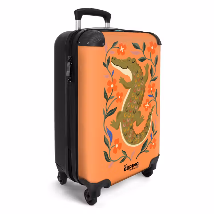 CaseSwap™ - Tiere – Blumen – Orange – Illustration – Natur — 2