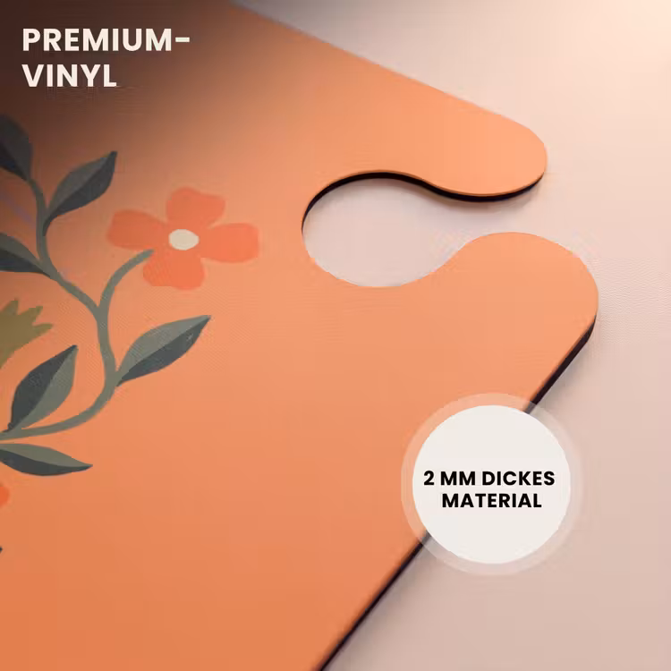 CaseSwap™ - Tiere – Blumen – Orange – Illustration – Natur — 6