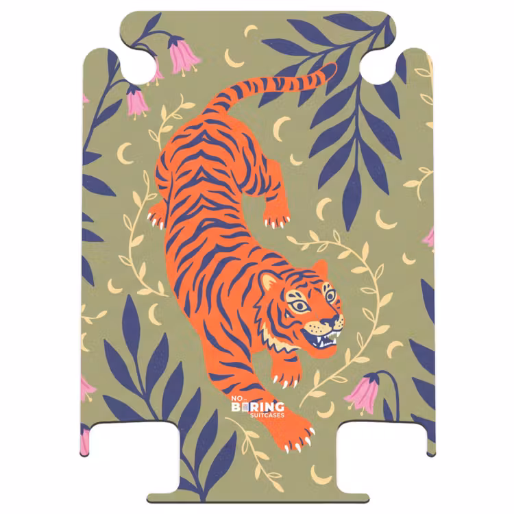 CaseSwap - Tiger – Blätter – Tiere – Illustration – Orange — 1