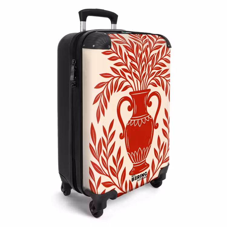 CaseSwap™ - Vase – Pflanzen – Dekoration – Abstrakt – Rot — 2