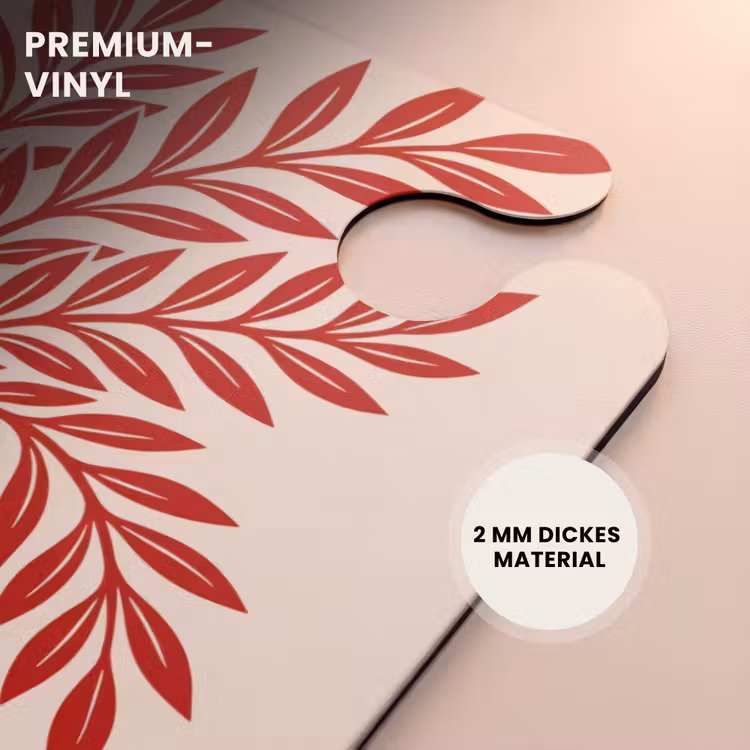 CaseSwap™ - Vase – Pflanzen – Dekoration – Abstrakt – Rot — 6