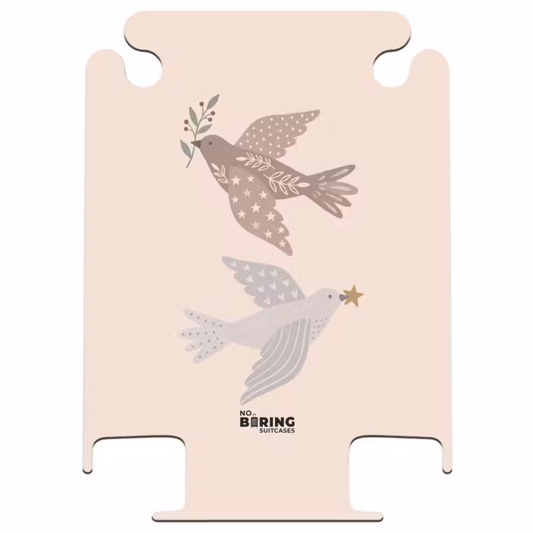 CaseSwap™ - Vogel – Beeren – Natur – Modern – Beige — 1