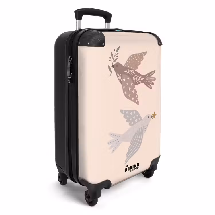 CaseSwap™ - Vogel – Beeren – Natur – Modern – Beige — 2