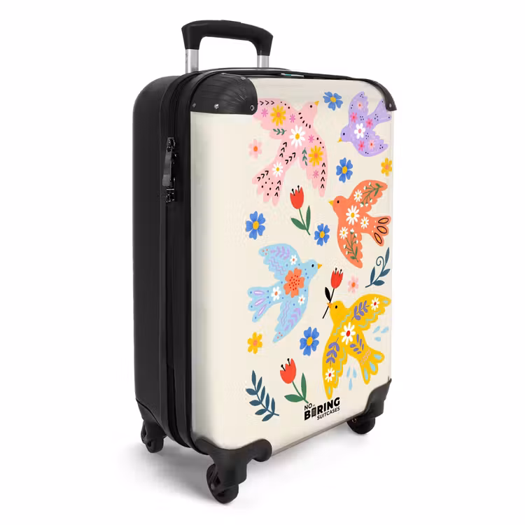 CaseSwap™ - Vögel – Blumen – Folk – Bunt – Tiere — 2