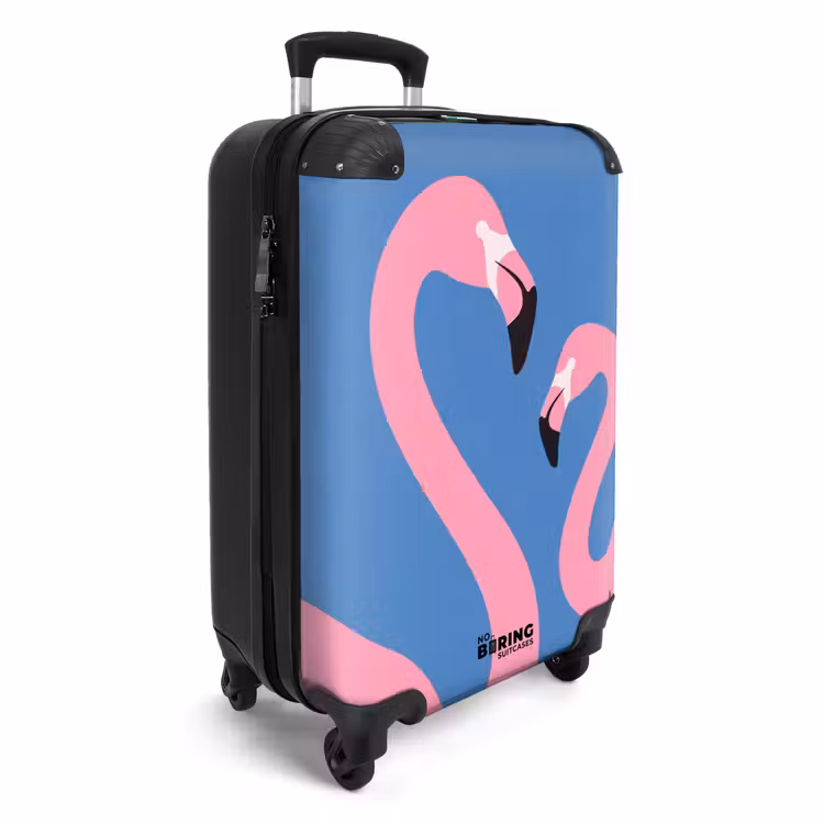 CaseSwap™ - Vogel – Paar – Tiere – Modern – Rosa — 2
