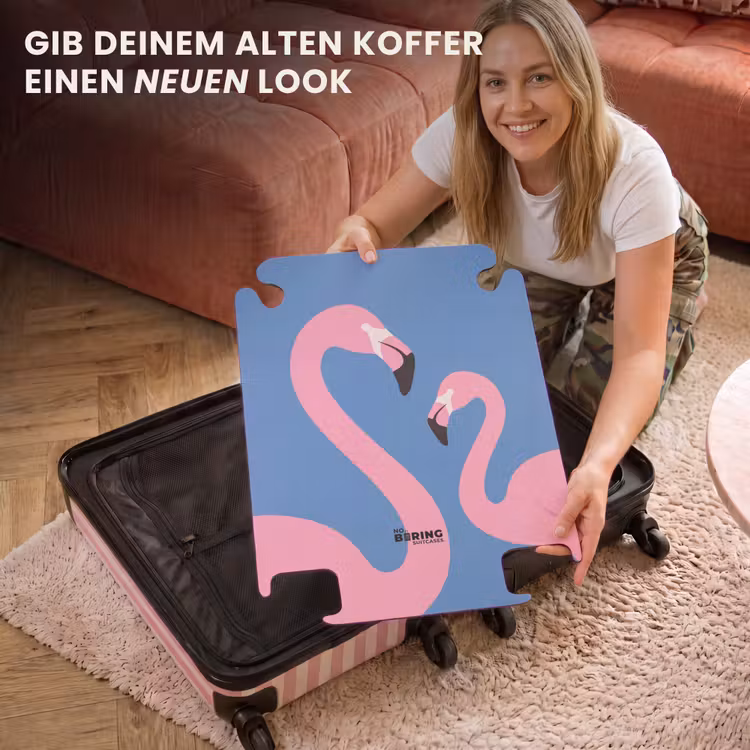 CaseSwap™ - Vogel – Paar – Tiere – Modern – Rosa — 3